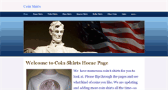Desktop Screenshot of coinshirts.weebly.com