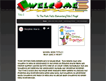 Tablet Screenshot of pfestitle1.weebly.com