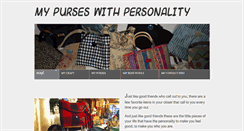 Desktop Screenshot of mypurseswithpersonality.weebly.com