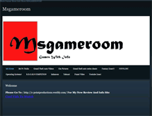 Tablet Screenshot of msgameroom.weebly.com