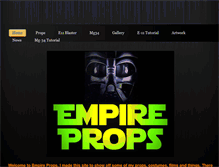 Tablet Screenshot of empireprops.weebly.com