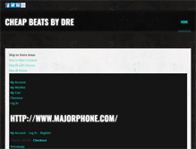 Tablet Screenshot of majorbeatsbydre.weebly.com