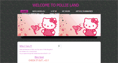 Desktop Screenshot of pollieland.weebly.com