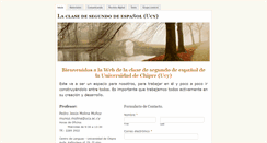 Desktop Screenshot of espanolsegundo.weebly.com