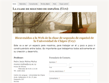 Tablet Screenshot of espanolsegundo.weebly.com
