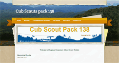 Desktop Screenshot of cubscoutspack138.weebly.com