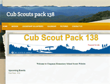 Tablet Screenshot of cubscoutspack138.weebly.com