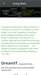 Mobile Screenshot of doingmath.weebly.com