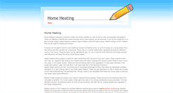 Desktop Screenshot of homeheating.weebly.com