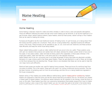 Tablet Screenshot of homeheating.weebly.com
