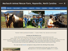 Tablet Screenshot of animal-rescue-farm.weebly.com