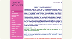 Desktop Screenshot of craftymommies.weebly.com