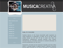 Tablet Screenshot of musicacreativa.weebly.com