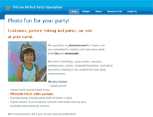 Tablet Screenshot of pictureperfectparty.weebly.com