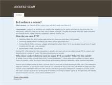 Tablet Screenshot of lockerzscam.weebly.com