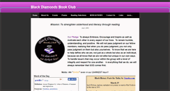 Desktop Screenshot of blackdiamonds365.weebly.com