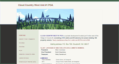 Desktop Screenshot of cloudcountrywestpoa.weebly.com