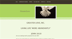 Desktop Screenshot of greaterloveinc.weebly.com