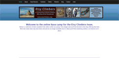 Desktop Screenshot of etsyclimbers.weebly.com