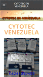 Mobile Screenshot of cytotecenvenezuela.weebly.com