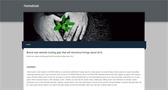 Desktop Screenshot of homehost21.weebly.com