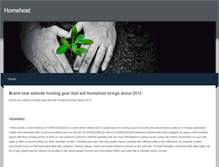 Tablet Screenshot of homehost21.weebly.com