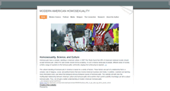 Desktop Screenshot of modernhomosexuality.weebly.com