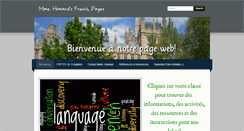 Desktop Screenshot of howardfrenchpages.weebly.com