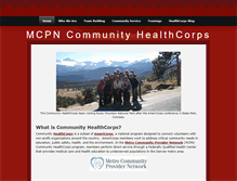 Tablet Screenshot of mcpnhealthcorps2010-2011.weebly.com