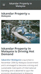 Mobile Screenshot of iskandarproperty.weebly.com