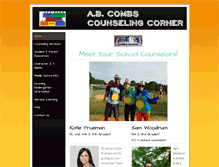 Tablet Screenshot of combscounselors.weebly.com