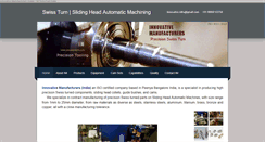 Desktop Screenshot of innovative-manufacturers.weebly.com