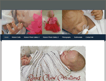 Tablet Screenshot of bearclawcreations.weebly.com