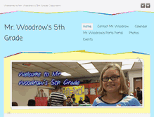 Tablet Screenshot of mrwoodrow.weebly.com