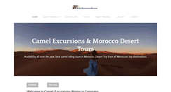 Desktop Screenshot of camel-excursions-morocco.weebly.com