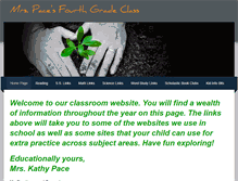 Tablet Screenshot of kathypace.weebly.com