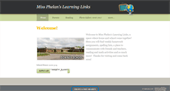 Desktop Screenshot of missphelanslearninglinks.weebly.com