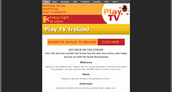 Desktop Screenshot of playtvireland.weebly.com