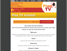 Tablet Screenshot of playtvireland.weebly.com