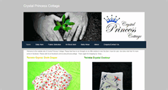 Desktop Screenshot of crystalprincesscottage.weebly.com