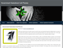 Tablet Screenshot of freegovernmentphonesguide.weebly.com