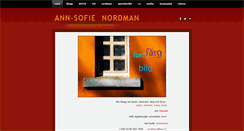 Desktop Screenshot of annsofienordman.weebly.com