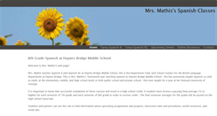 Desktop Screenshot of mathisspanish.weebly.com