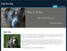 Tablet Screenshot of felixthedog.weebly.com