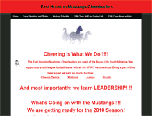 Tablet Screenshot of ehmcheer.weebly.com