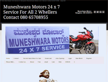 Tablet Screenshot of muneshwaramotors.weebly.com