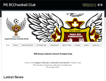 Tablet Screenshot of piefootball.weebly.com