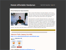 Tablet Screenshot of honestaffordablehandyman.weebly.com