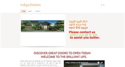 Desktop Screenshot of indigoestateslipa.weebly.com