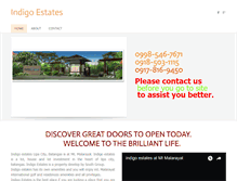 Tablet Screenshot of indigoestateslipa.weebly.com